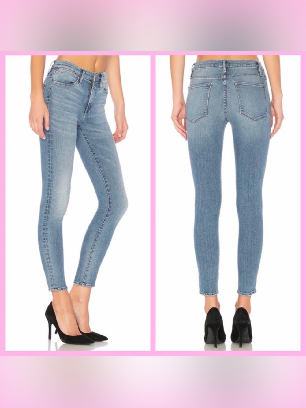 Frame Denim Le Skinny De Jeanne Crop Loehr (29)